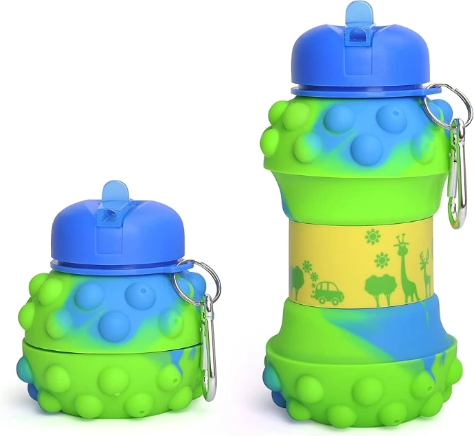 Replace the plastic with premium silicone bottles.