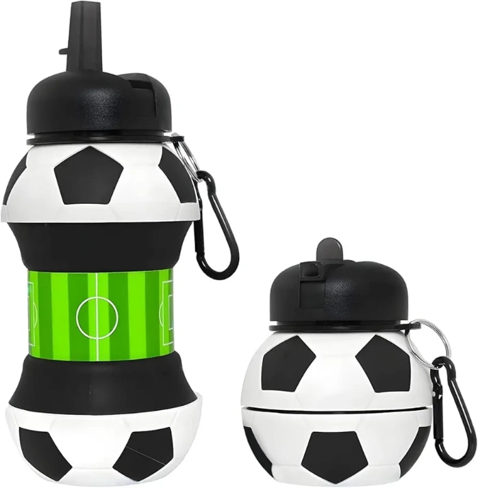 Design Silicone Collapsible Water Bottles, Portable Sports Bottle