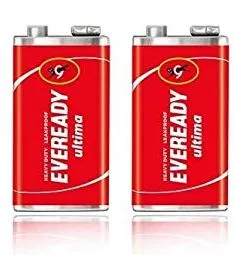 Eveready 1216 Heavy Duty 9v Battery – Pack of 2