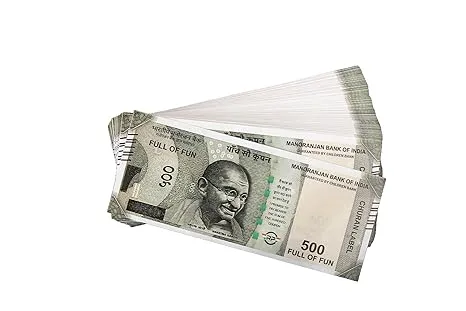 Educational Fake Currency Notes for Kids, 100 Pieces, Learning Toy Money