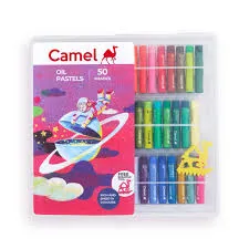 Camlin Kokuyo Oil Pastel (50 Shades) Visit the Camel Store